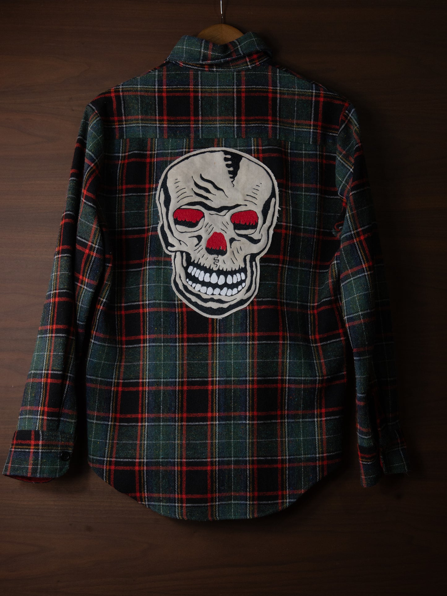 Flannel Skull Shirt