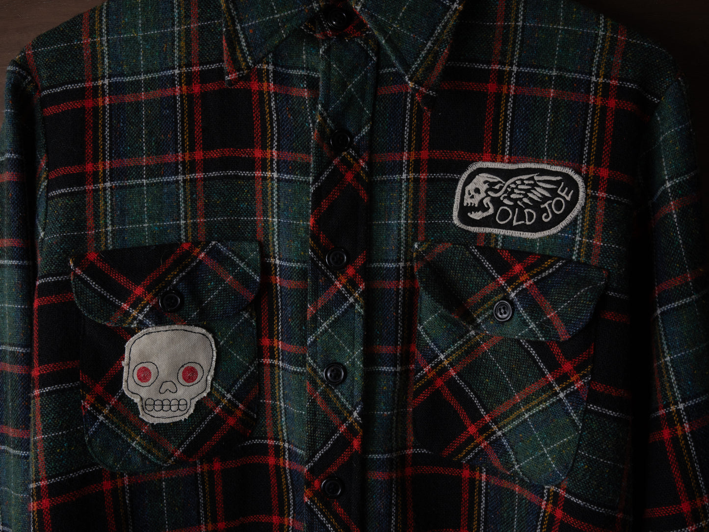 Flannel Skull Shirt