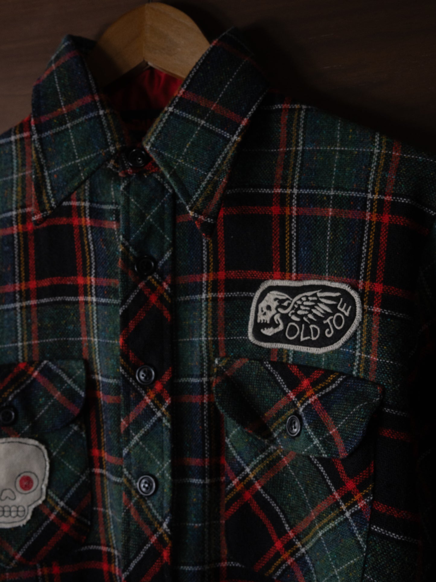 Flannel Skull Shirt